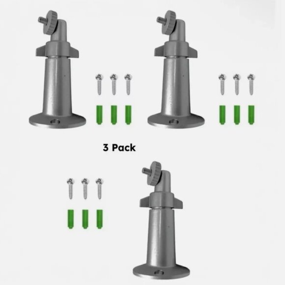 Security Camera Universal Mounting Bracket Adjustable Indoor/Outdoor Security - Picture 1 of 6